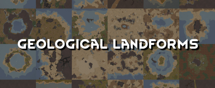 地形の種類を増やす『Geological Landforms』