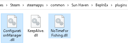 No Time For Fishingの設置場所