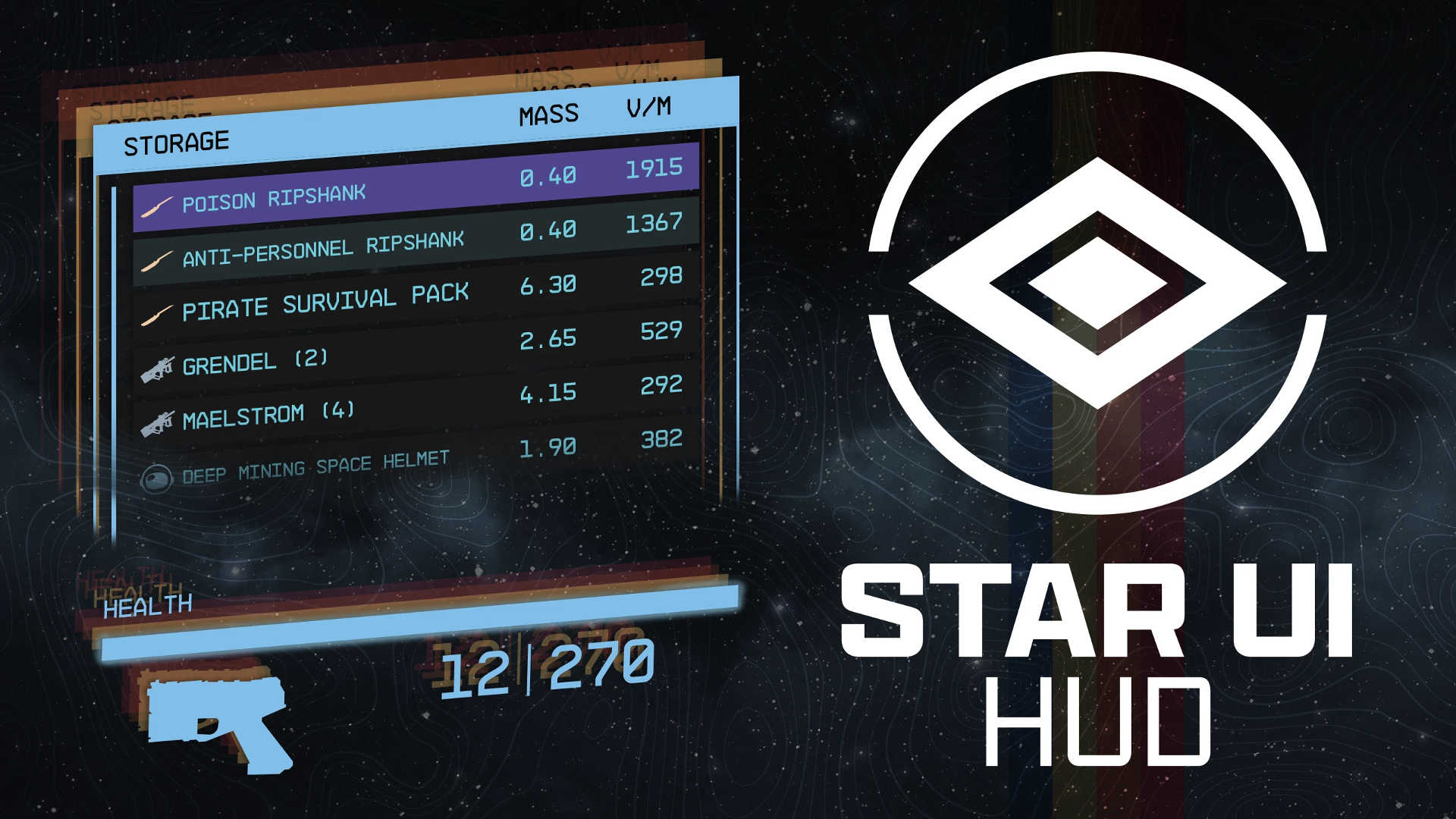 【Starfield】ユーザービリティを極限まで高めるStarUI HUD