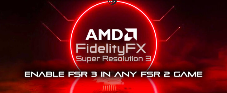 AMD FSR 3 "Frame Generation"有効化
