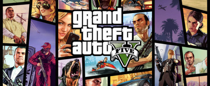 GTA5（Grand Theft Auto V）のタイトル画像
