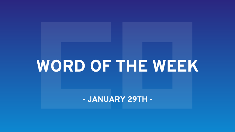 CO Word of the Week #10