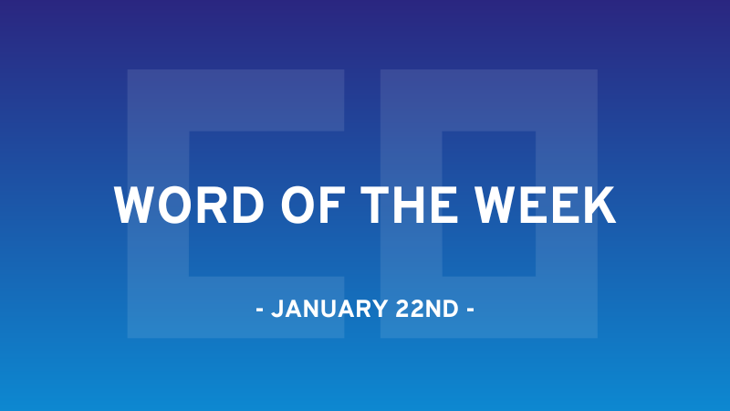 CO Word of the Week #9